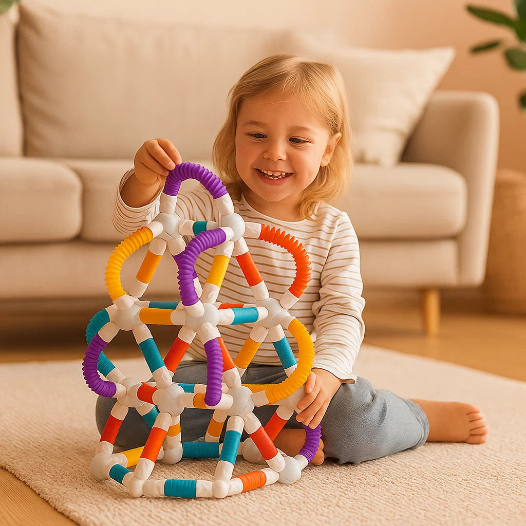 Montessori Formbare Magnetbausteine