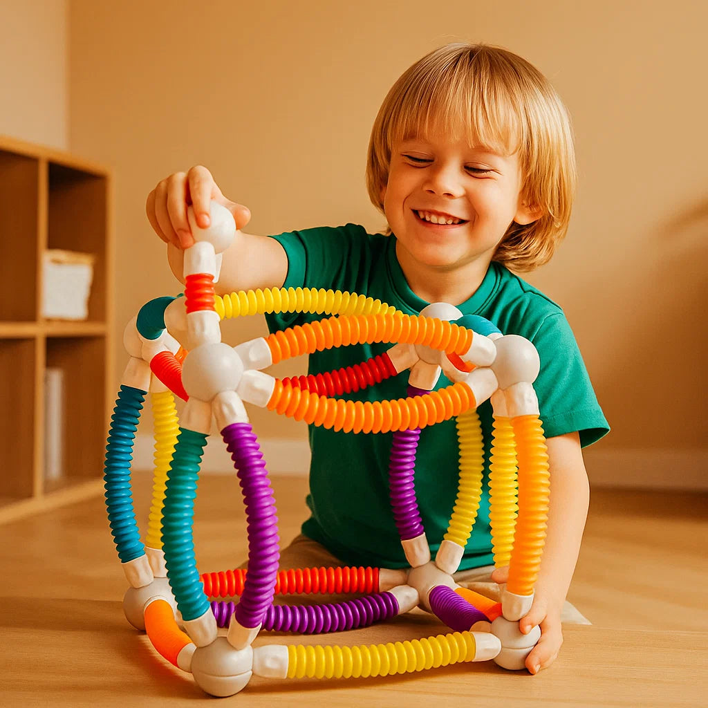 Montessori Formbare Magnetbausteine