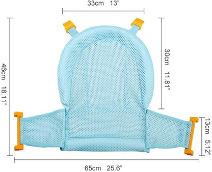 Faltbare Baby Badewanne mit Anti-Rutsch Baby Sitz und Sicherheitsgurt