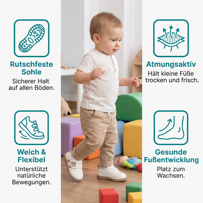 Atmungsaktive Lauflernschuhe für Babys & Kleinkinder – Weiche, rutschfeste Sohle