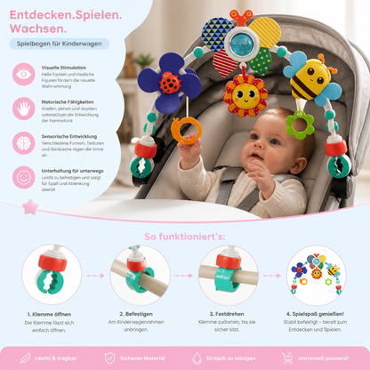 Hängespielzeug für den Kinderwagen