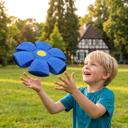 Magischer verwandelbarer Flug-Scheibenball – Interaktives Spielzeug für Kinder