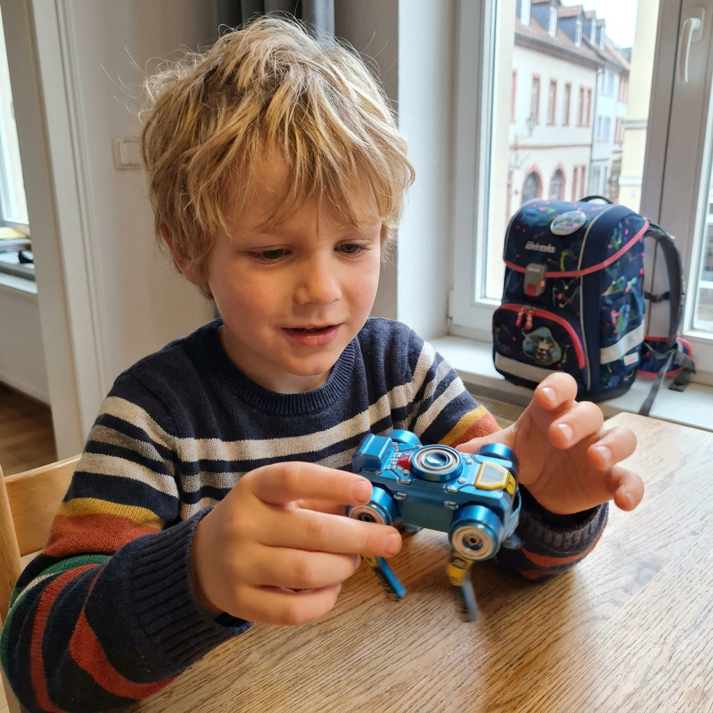 3-in-1 mechanischer Roboterhund-Fidget-Spinner