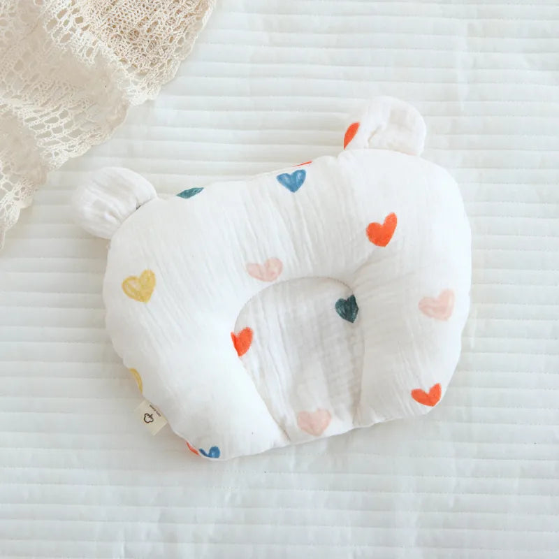 Baby Kopfkissen für Neugeborene – Ergonomisches Kissen gegen Kopfverformung