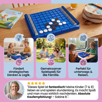 Umklapp Logik Familien Strategiespiel für Kinder