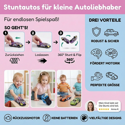 Stuntautos für kleine Autoliebhaber