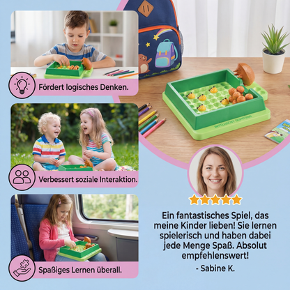 Cleverer Igel - Pädagogisches Lern Puzzle Spiel für Kinder