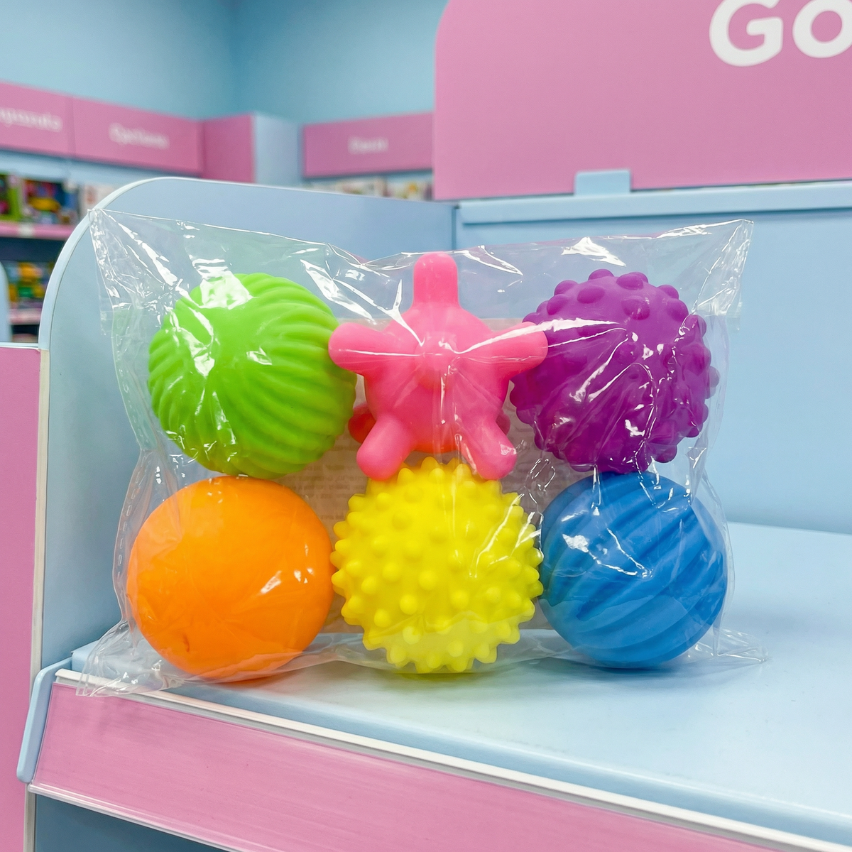 Baby Sensorik Bälle Set – Fühlen & Tastsinn fördern
