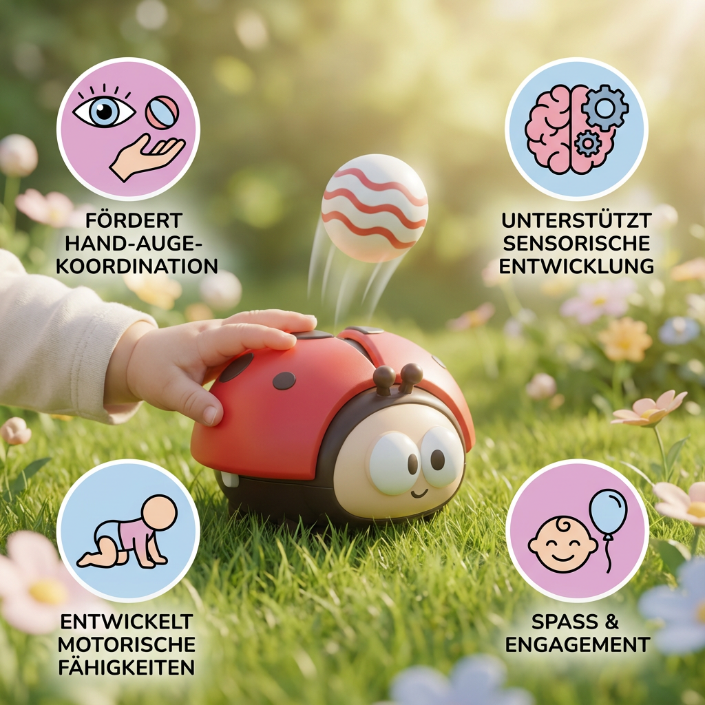 Marienkäfer Luftball Spielzeug für Babies