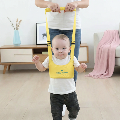 Verstellbare Baby-Lauflernhilfe mit Sicherheitsgurt