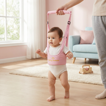 Verstellbare Baby-Lauflernhilfe mit Sicherheitsgurt