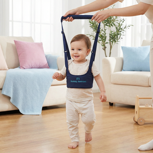 Verstellbare Baby-Lauflernhilfe mit Sicherheitsgurt