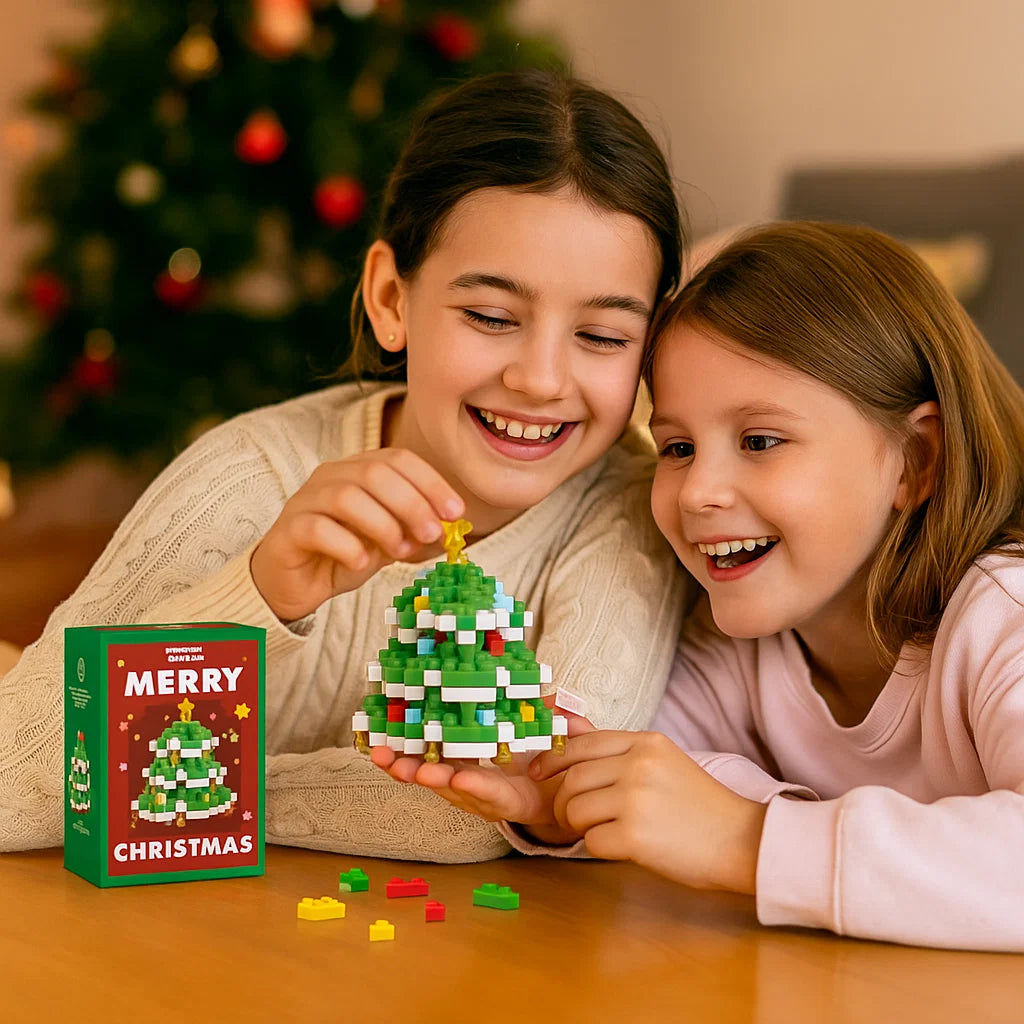 Kreative Baustein Weihnachtsfiguren - Spaß für die ganze Familie