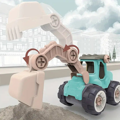 Meisterhaftes Baustellenfahrzeug-Set