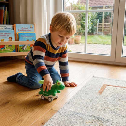 Press-&-Go-Dinoautos – Rollende Dinosaurier-Spielzeugautos für Kinder