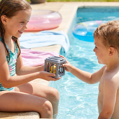 Kinder Tauchspielzeug Set – Unterwasser Pool Spielzeug mit Aufbewahrungsbox