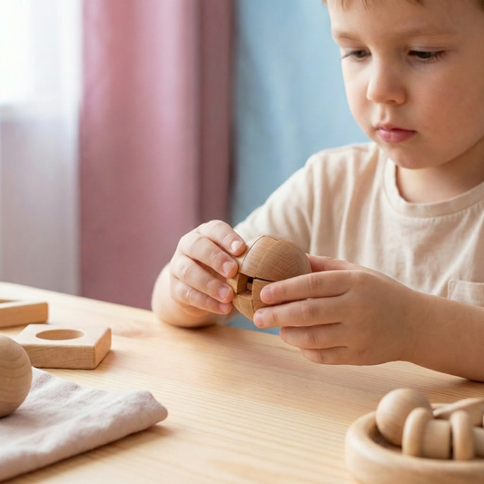 Montessori 3D Holz Lernspiel Puzzle Rätsel