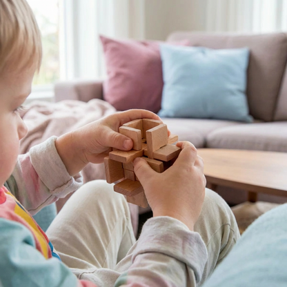 Montessori 3D Holz Lernspiel Puzzle Rätsel