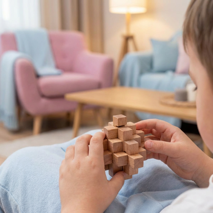 Montessori 3D Holz Lernspiel Puzzle Rätsel