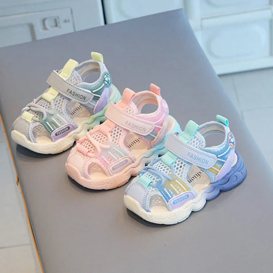 Leichte und Atmungsaktive Kindersandalen – Rutschfeste Sommer-Schuhe für Jungen und Mädchen