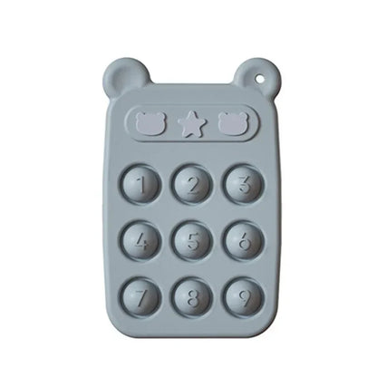 Beißring & Fidget-Spielzeug – Weicher Silikon-Stresslöser Für Babys