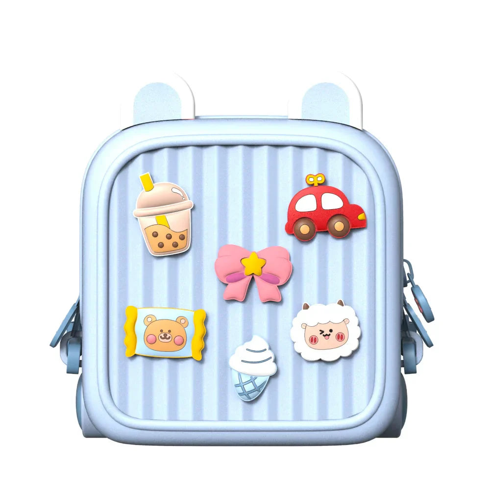 Süßer Kinderrucksack mit 3D-Tiermotiven – Perfekt für Abenteuer
