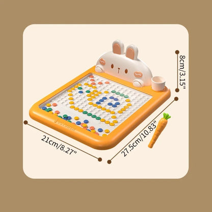 Magnetisches Kreativboard – Lernspielzeug mit Karotten-Stift für Kinder