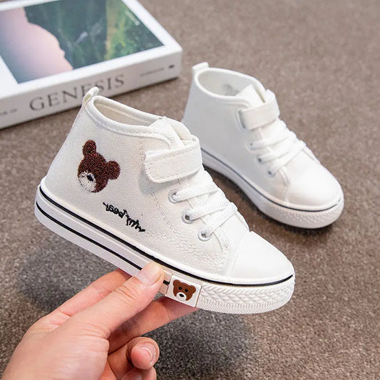 Atmungsaktive Kinder Turnschuhe mit Bärenmotiv – Bequem und Luftig