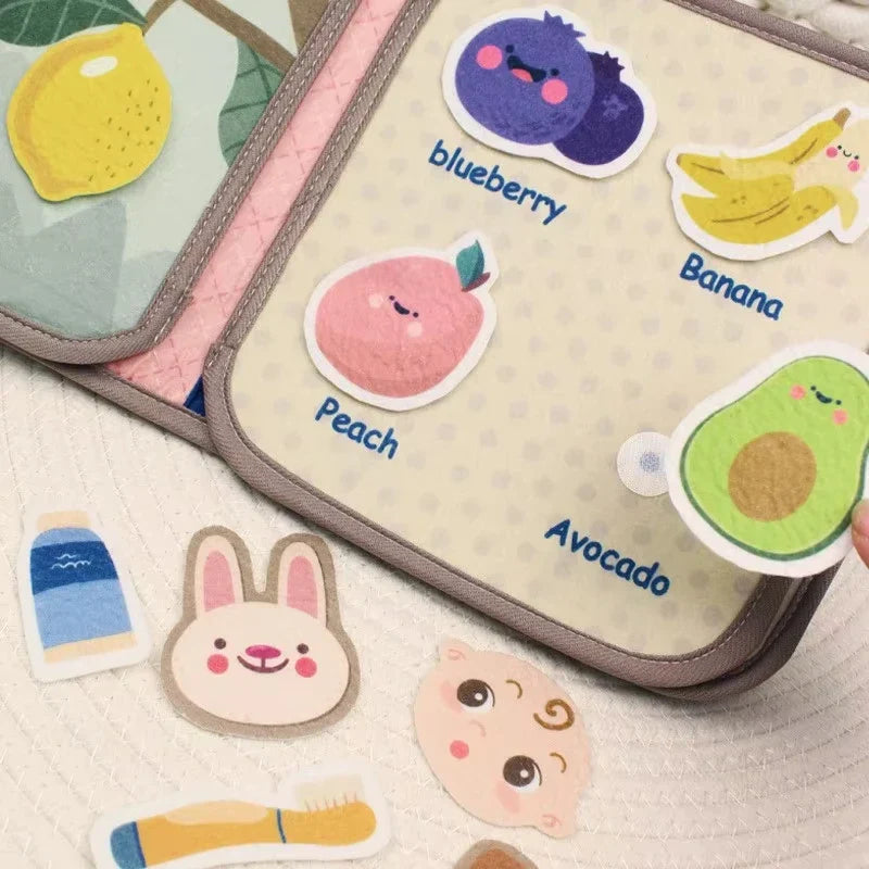 Fühlbuch für Babys & Kleinkinder – Interaktives Softbuch zur Förderung der Sinne