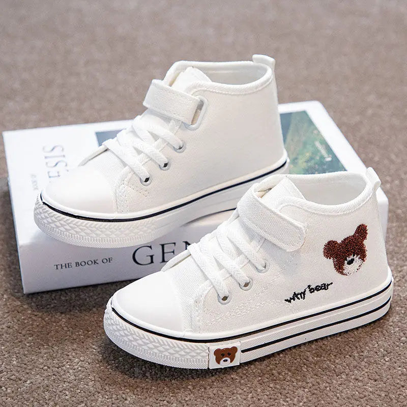 Atmungsaktive Kinder Turnschuhe mit Bärenmotiv – Bequem und Luftig