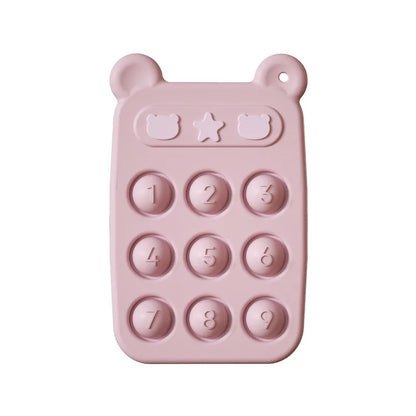 Beißring & Fidget-Spielzeug – Weicher Silikon-Stresslöser Für Babys