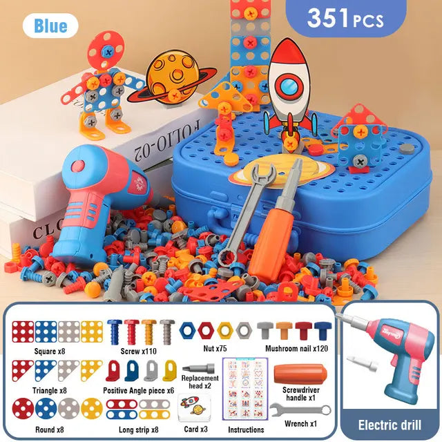 Spannender Konstruktionsspaß - Bohrer-Set