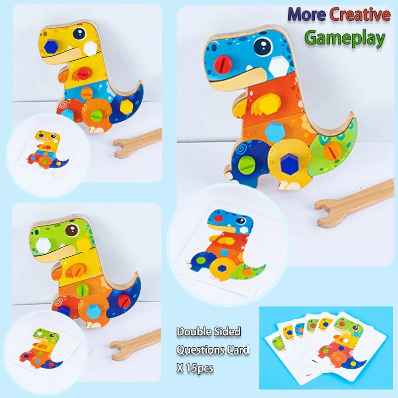 Drehen & Erforschen – Sensorisches Dino-Spielzeug für Kinder
