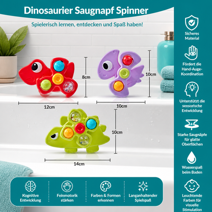 Dinosaurier-Saugnapf-Kreisler für Babys & Kleinkinder