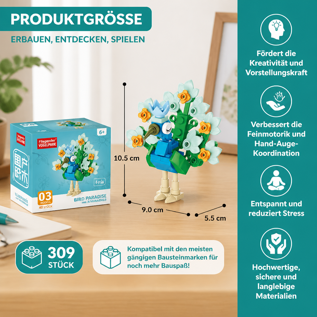 Tier-Bausteinset