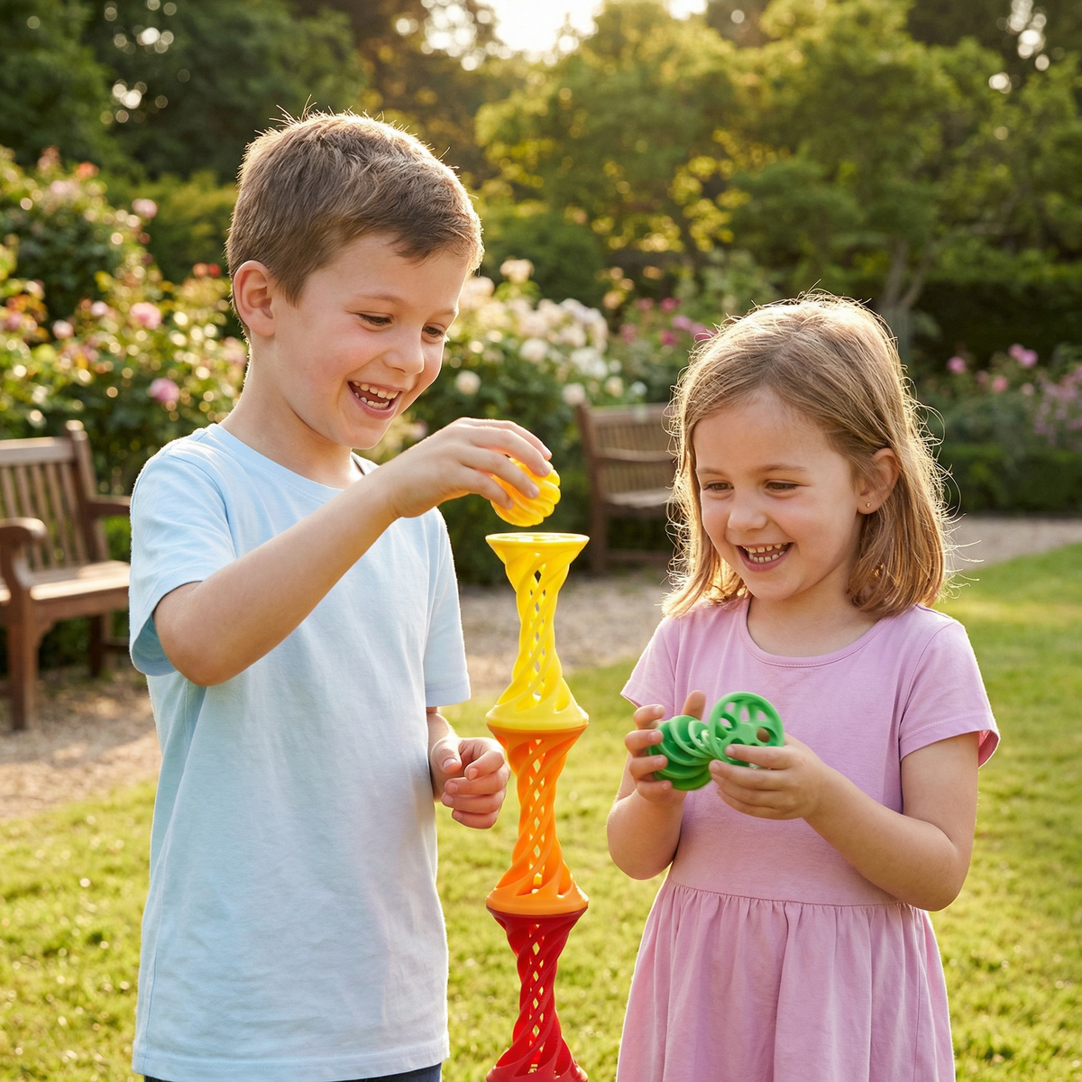 3D Spiral Fidget Toy – Drehbares Anti-Stress Schreibtischspielzeug