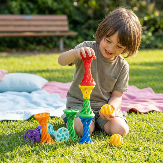 3D Spiral Fidget Toy – Drehbares Anti-Stress Schreibtischspielzeug