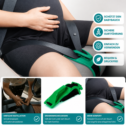 Bauchstützgurt für Schwangere im Auto – Verstellbare & bequeme Unterstützung für den Babybauch