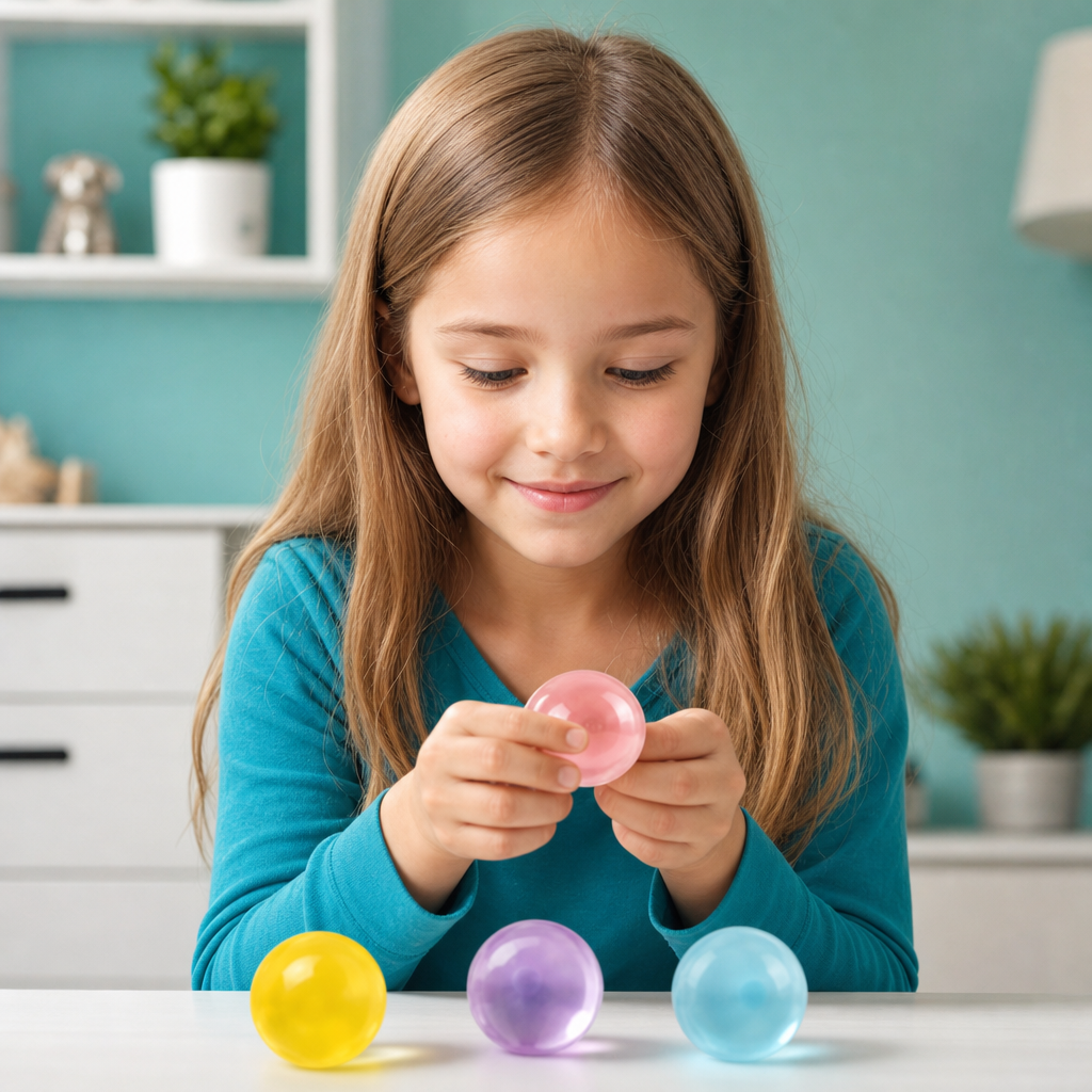 Stressball mit Kokosöl-Füllung – Weich & Entspannend