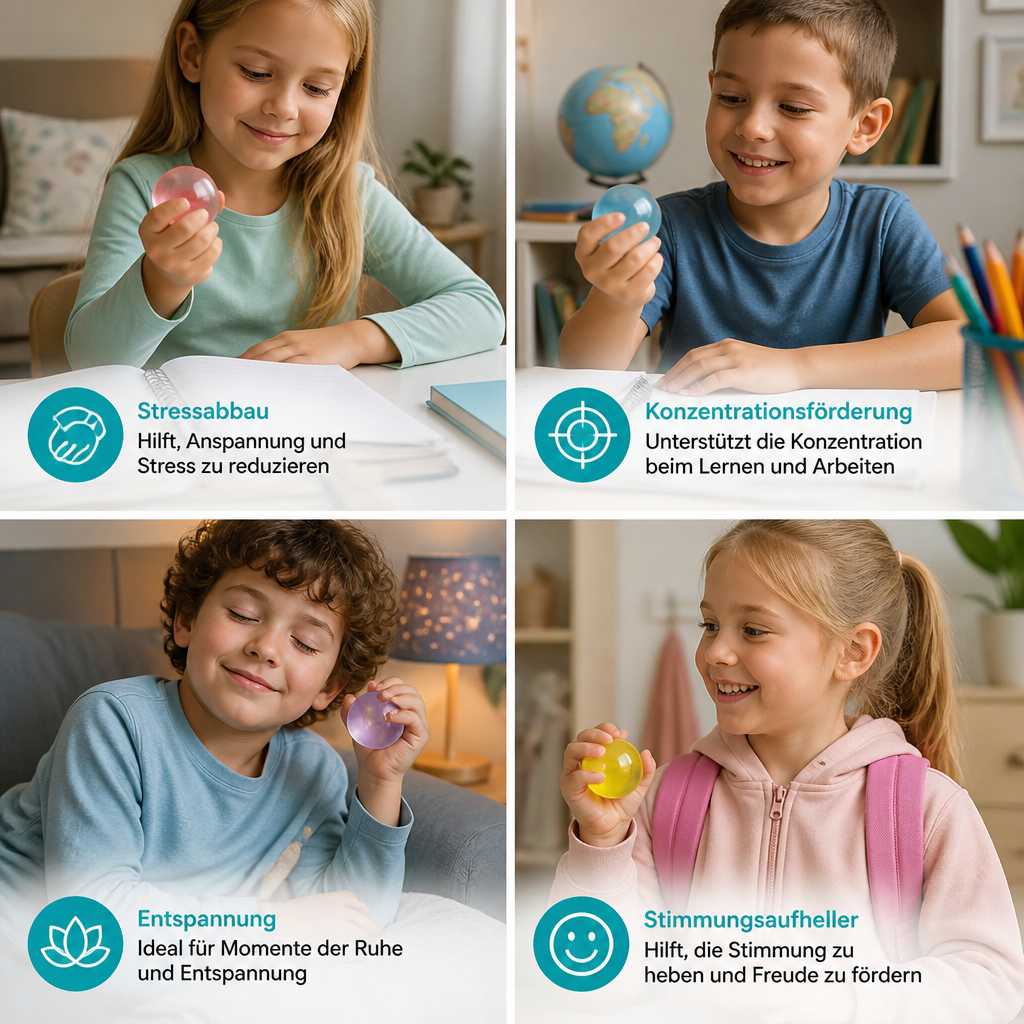 Stressball mit Kokosöl-Füllung – Weich & Entspannend
