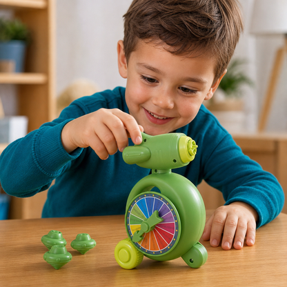 5-in-1 Gyro-Lernspielzeug – Dreh-, Balance- & Stapelspiel für Kinder