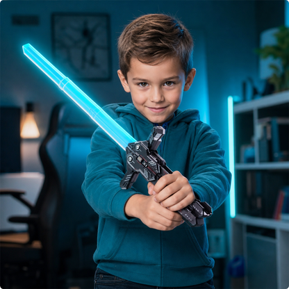 Leuchtendes Teleskop-Schmetterlingsschwert für Kinder