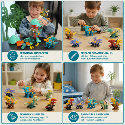 DIY-Dinosaurier-Ei zum Bauen & Verwandeln