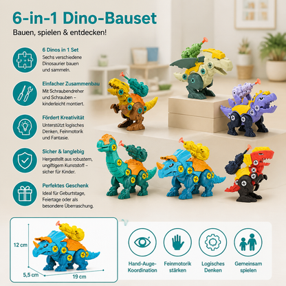 DIY-Dinosaurier-Ei zum Bauen & Verwandeln