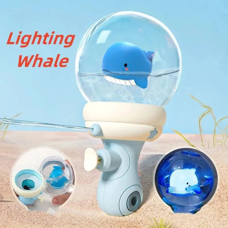 Wasserspaß für Kinder – Bunte Wasserpistole mit Tiermotiven
