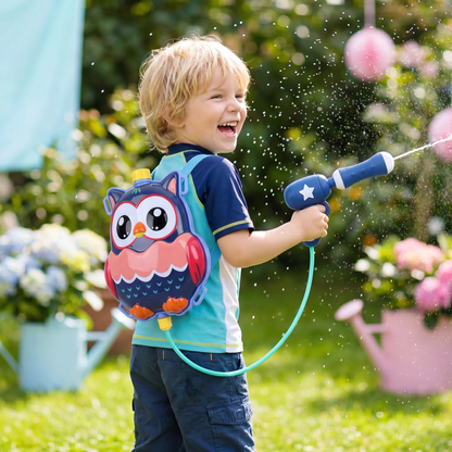 Kinder-Rucksack-Wasserpistole – Wasserspaß für Kinder an heißen Sommertagen