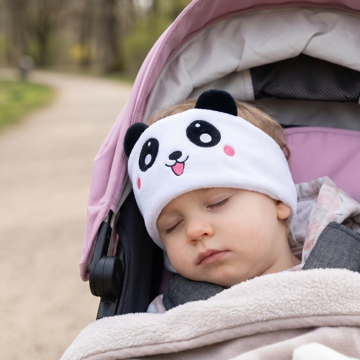 2-in-1 Schlaf-Kopfband mit Bluetooth-Lautsprechern – Weiches Kopfband für Reisen & entspannten Schlaf