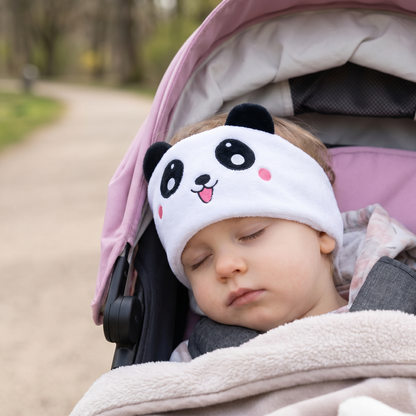 2-in-1 Schlaf-Kopfband mit Bluetooth-Lautsprechern – Weiches Kopfband für Reisen & entspannten Schlaf