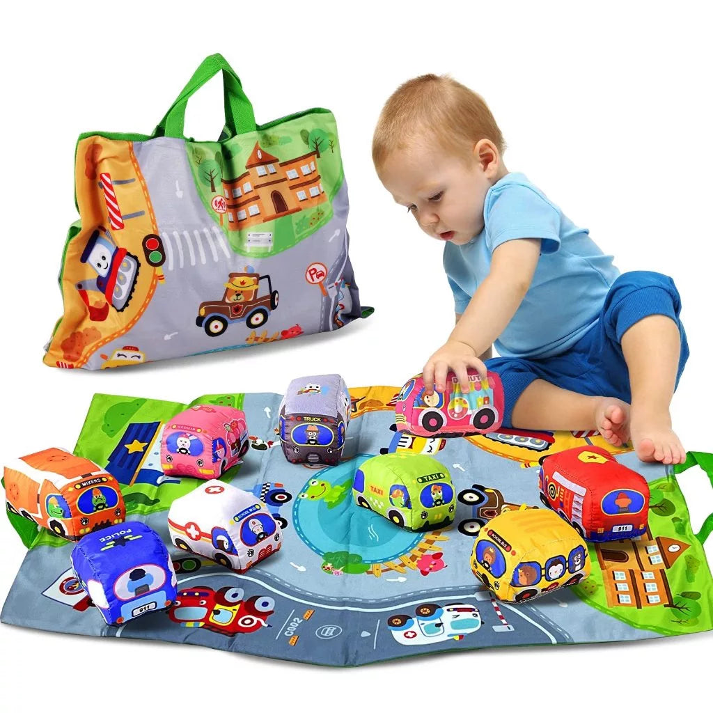 Weiche Baby-Spielautos – Perfekt Für kleine Entdecker