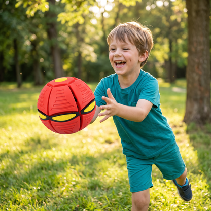 Magischer verwandelbarer Flug-Scheibenball – Interaktives Spielzeug für Kinder
